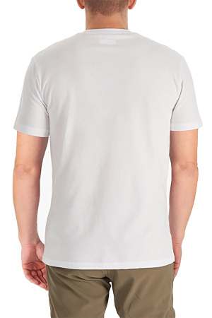 CSC Bar Split Graphic Kısa Kollu Erkek T-shirt - CS0121 Beyaz - 2