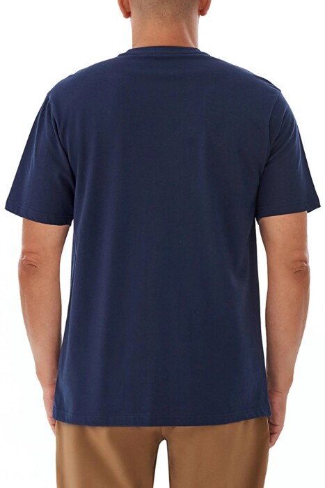 Csc Bar Splıt Graphıc Ss Tee Erkek T-Shirt - CS0121 Koyu Lacivert - 2