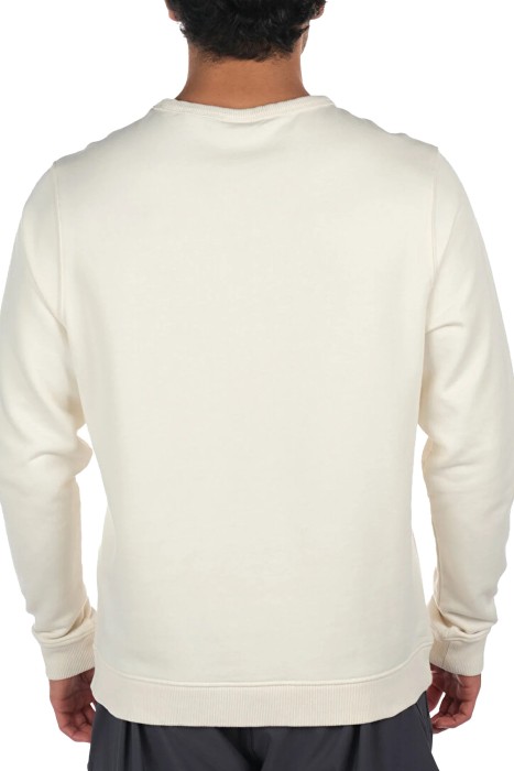 CSC Basic Crew Erkek Sweatshirt - CS0204 Beyaz