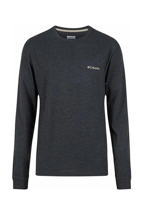 CSC Basic Erkek Uzun Kolllu T-shirt - CS0354 Siyah - 1