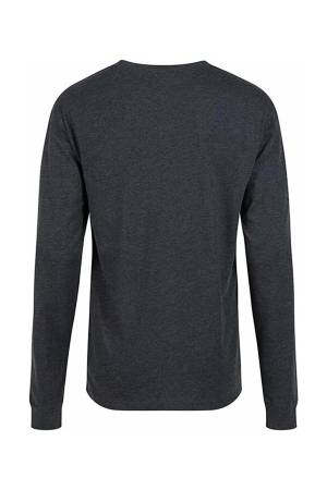 CSC Basic Erkek Uzun Kolllu T-shirt - CS0354 Siyah - 2
