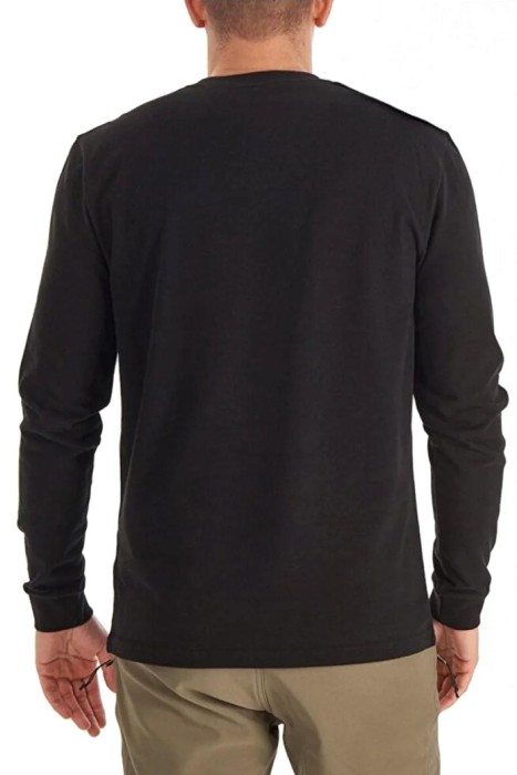 CSC Basic Erkek Uzun Kolllu T-shirt - CS0354 Siyah