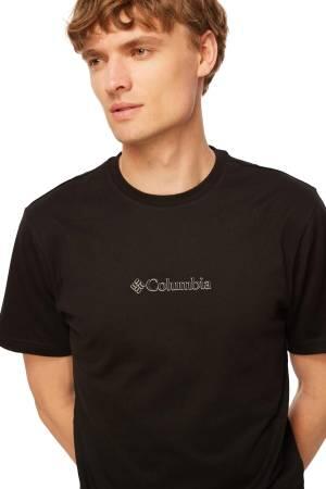 CSC Branded Mini EMB Erkek Kisa Kollu T-Shirt - CS0339 Siyah - Thumbnail