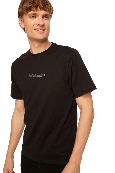 CSC Branded Mini EMB Erkek Kisa Kollu T-Shirt - CS0339 Siyah