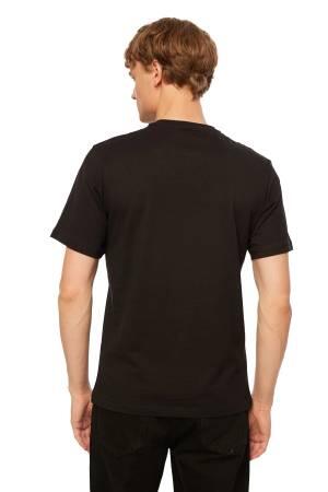 CSC Branded Mini EMB Erkek Kisa Kollu T-Shirt - CS0339 Siyah - Thumbnail