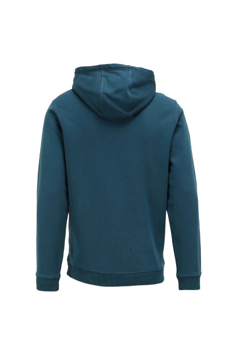 CSC Branded Shadow Erkek Kapüşonlu Sweatshirt - CS0332 Mavi