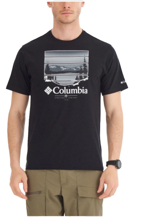Columbia - CSC Colorful Vista Erkek Kısa kollu T-Shirt - Siyah