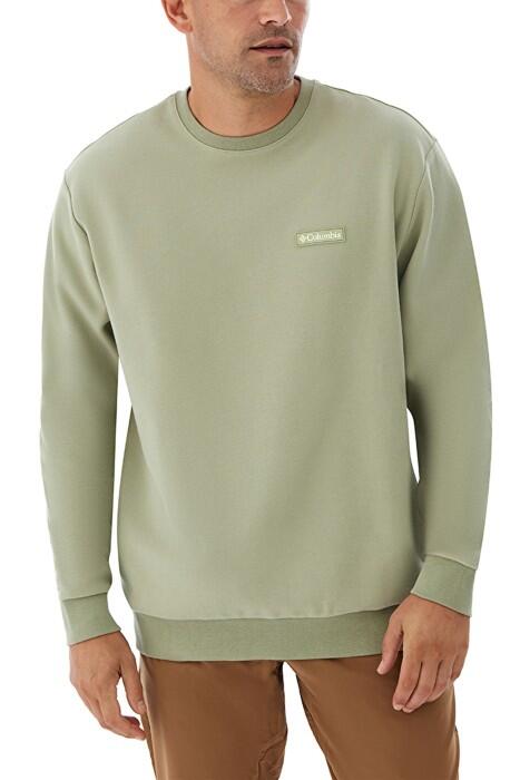 CSC Gem Columbia Label Erkek Sweatshirt - CS0382 Açık Yeşil - 4