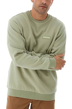 CSC Gem Columbia Label Erkek Sweatshirt - CS0382 Açık Yeşil - 5