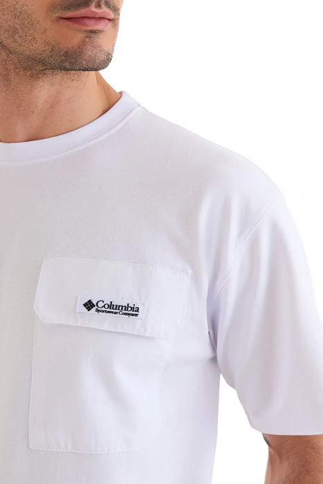 CSC Heritage Erkek Kısa Kollu T-shirt Beyaz - 2