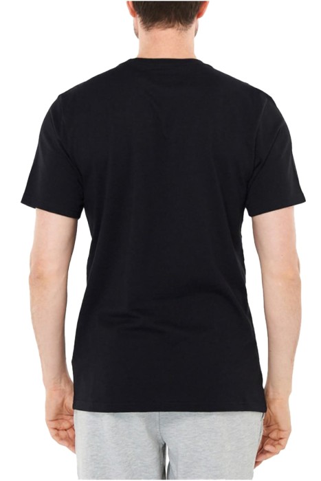 CSC M Basic Logo Brushed Erkek Kısa Kollu T-Shirt - CS0282 Siyah