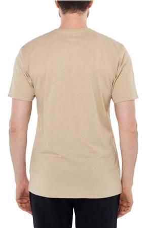 CSC M Basic Logo Brushed Erkek Kısa Kollu T-Shirt - CS0287 Deve tüyü - Thumbnail