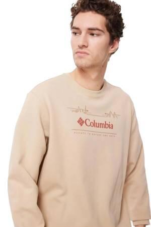 CSC Nature And Back Erkek Sweatshirt - CS0329 Deve Tüyü - 2