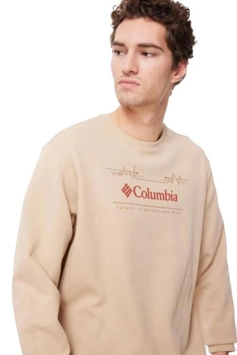 CSC Nature And Back Erkek Sweatshirt - CS0329 Deve Tüyü - 2
