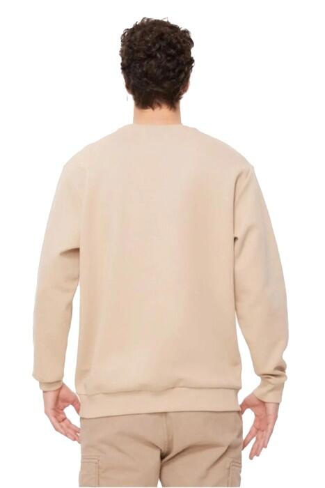 CSC Nature And Back Erkek Sweatshirt - CS0329 Deve Tüyü - 4