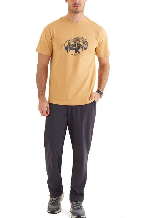 CSC Range Roamer Erkek Kısa Kollu T-shirt Kahverengi - 1