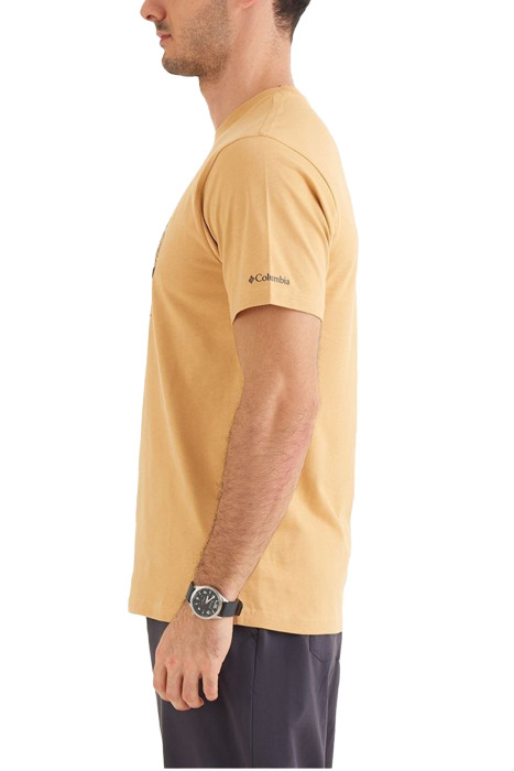 CSC Range Roamer Erkek Kısa Kollu T-shirt Kahverengi - 3