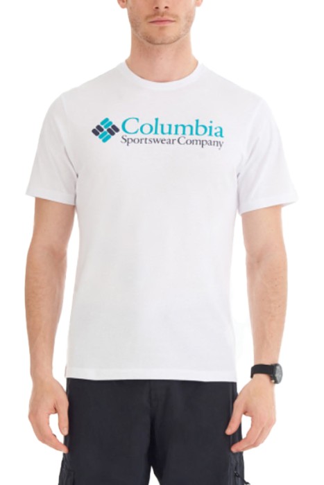 CSC Retro Logo Erkek Kısa Kollu T-Shirt - CS0311 Beyaz