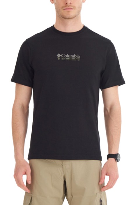 Columbia - CSC Ripples Mini Erkek Kısa Kollu T-Shirt Siyah