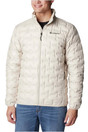 Delta Ridge Down Jacket Erkek Kaz Tüyü Mont - WO0955 Bej - Columbia