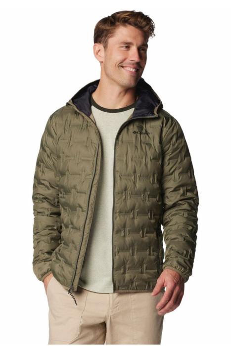 Delta Rıdge Iı Down Hooded Erkek Mont - WO6610 Çağla Yeşili - 1