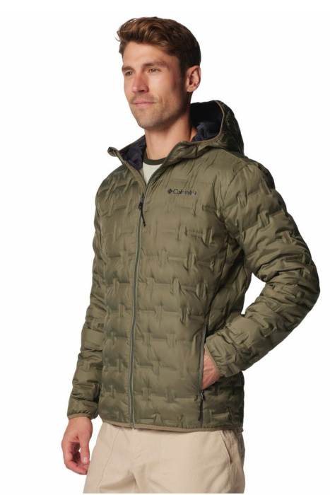 Delta Rıdge Iı Down Hooded Erkek Mont - WO6610 Çağla Yeşili - 2