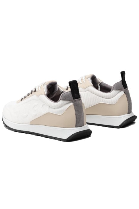 Deri Süet Sneaker Erkek Ayakkabı - 50470382 Beyaz
