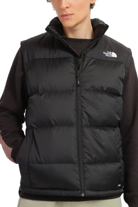 The North Face - Diablo Down Vest Erkek Yelek - NF0A4M9K Siyah/Siyah