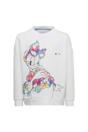 Disney Daisy Duck Çocuk SweatShirt - HA6573 Beyaz - EU-Adidas