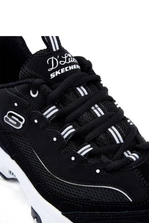 D'Lites-March Forward Kadın Ayakkabı - 13148 Siyah/Beyaz - Thumbnail