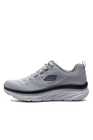 D'lux Walker-Commuter Erkek Ayakkabı - 232261 Gri/Lacivert - Skechers