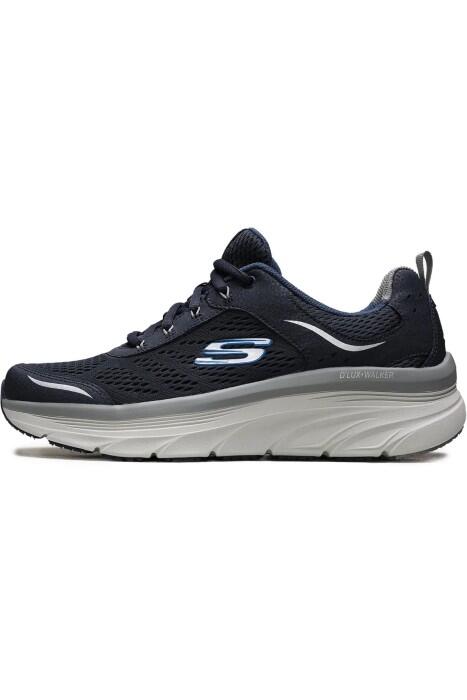 Skechers - D'Lux Walker Kadın Ayakkabi - 149337 BKGD Lacivert/Gri