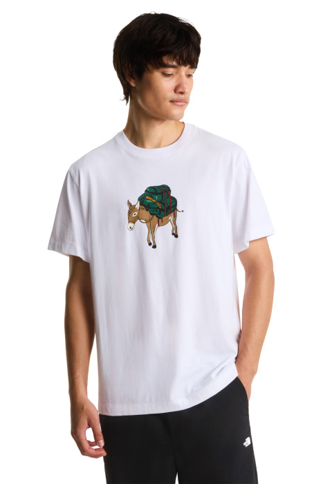 Donkey Taxi Relaxed Erkek T-Shirt - NF0A8G9F Beyaz - 1