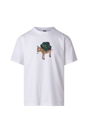 Donkey Taxi Relaxed Erkek T-Shirt - NF0A8G9F Beyaz - 5