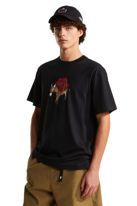 Donkey Taxi Relaxed Erkek T-Shirt - NF0A8G9F Siyah - 1