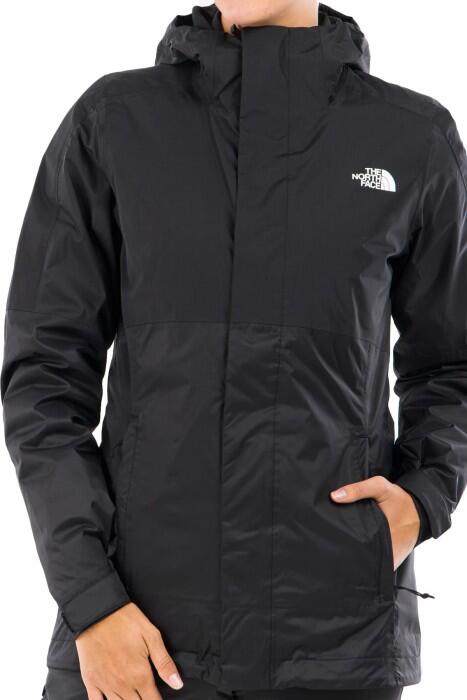 The North Face - Down Insulated Dryvent Triclimate Kadın Ceket - NF0A55H6 Siyah/Siyah