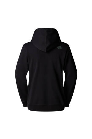 Drew Peak Light Regular Erkek Kapüşonlu SweatShirt - NF0A8C1B Siyah - 2