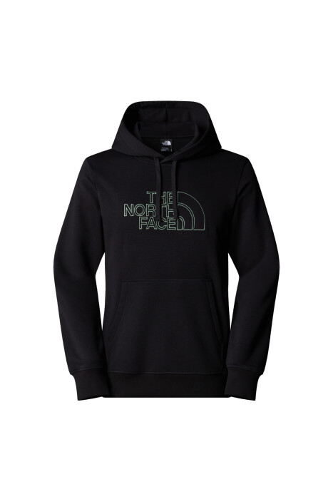 Drew Peak Light Regular Erkek Kapüşonlu SweatShirt - NF0A8C1B Siyah - 1