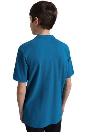 Ealıs Brıght Genç T-Shirt - NP0A4F1J Mavi - Thumbnail