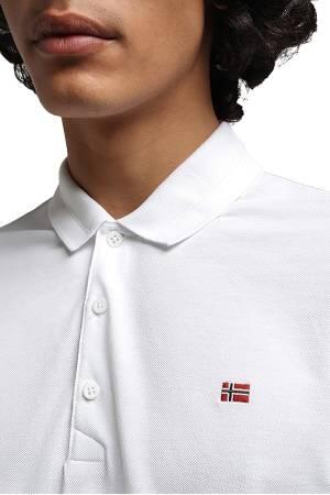 Ealis Ss 1 Polo Yaka T-Shirt - NP0A4GDK Beyaz - Thumbnail