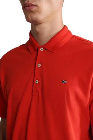 Ealis Ss 1 Polo Yaka T-Shirt - NP0A4GDK Kırmızı - Thumbnail