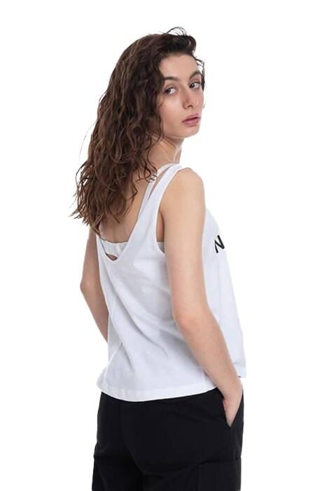 Easy Tank Kadın T-Shirt - NF0A4SYE Beyaz - 4