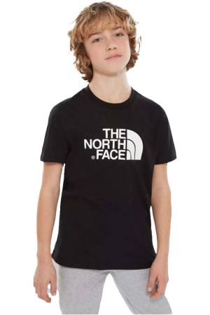 Easy Tee Çocuk T-Shirt - NF00A3P7 Siyah/Beyaz - The North Face