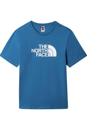 Easy Tee - Eu Erkek T-Shirt - NF0A2TX3 Mavi/Beyaz - The North Face