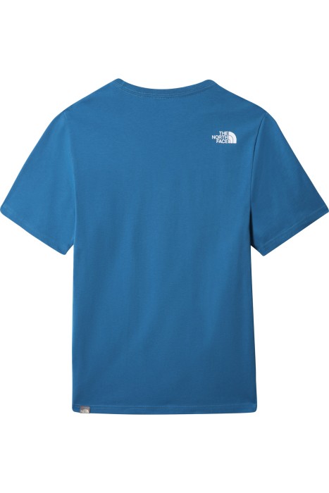 Easy Tee - Eu Erkek T-Shirt - NF0A2TX3 Mavi/Beyaz