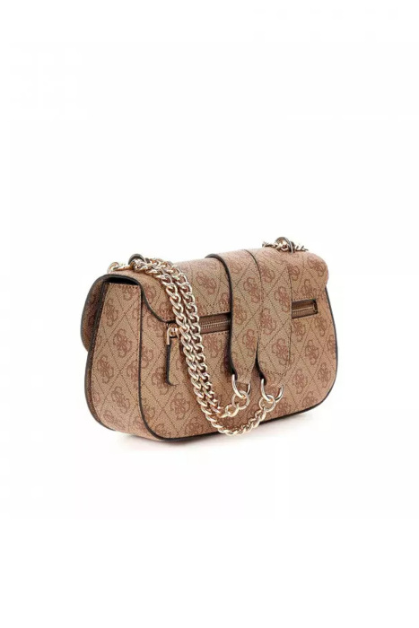 Eco Erıca 2 Comp Sat Kadın Zincir Askılı Çanta - HWESG951021 Kahverengi - 2