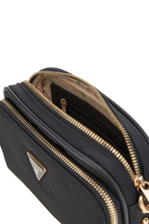 Eco Gemma Kadın Mini Çanta - HWEYG839572 Siyah - 5