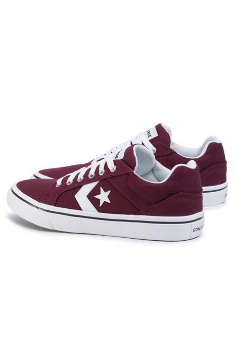 El Distrito 20 Canvas Erkek Sneaker - 167010C Bordo