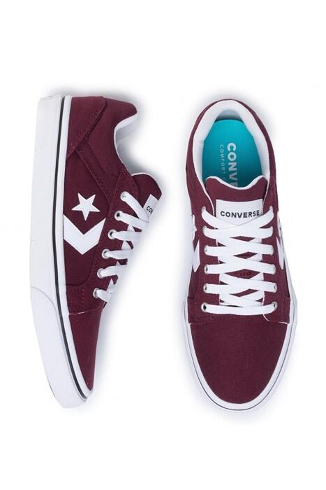 El Distrito 20 Canvas Erkek Sneaker - 167010C Bordo