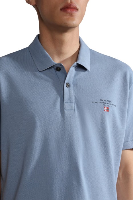Elbas Ss 4 Erkek T-Shirt- NP0A4GDL Açık Mavi